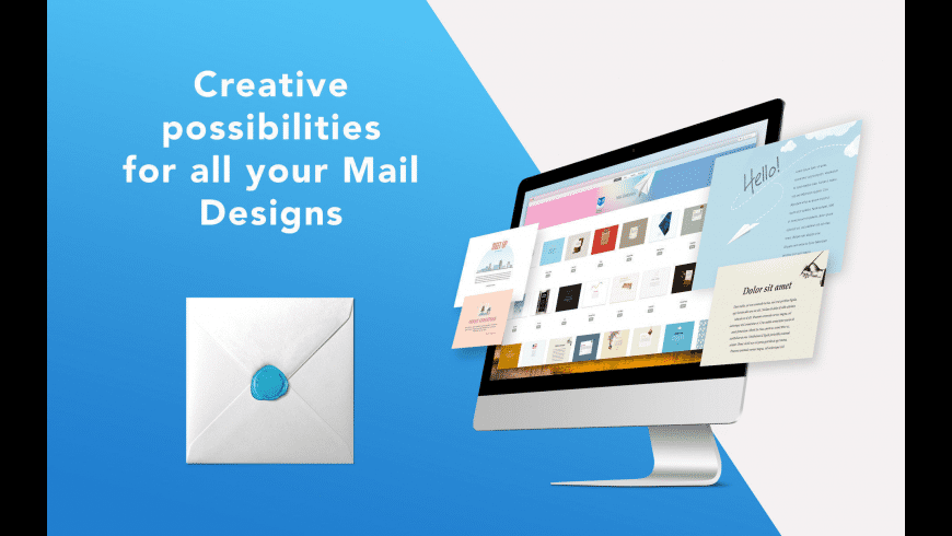 create mac mail stationery